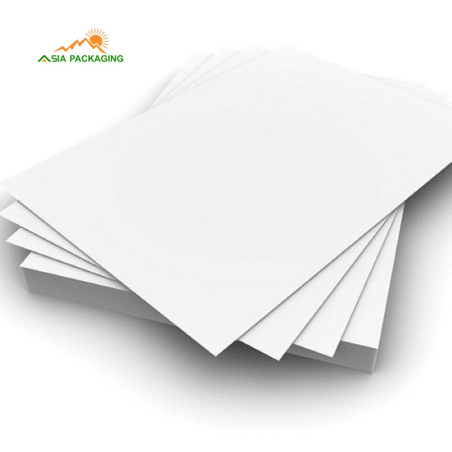 Giấy Couche trắng