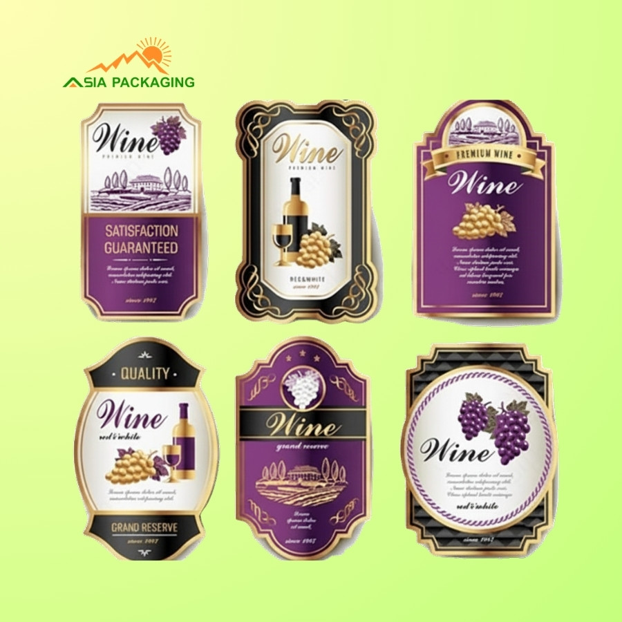 Mẫu logo thương hiệu rượu