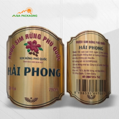 50+ Mẫu Tem Rượu, In Tem Nhãn Rượu Vang, Nhập Khẩu Theo Yêu Cầu