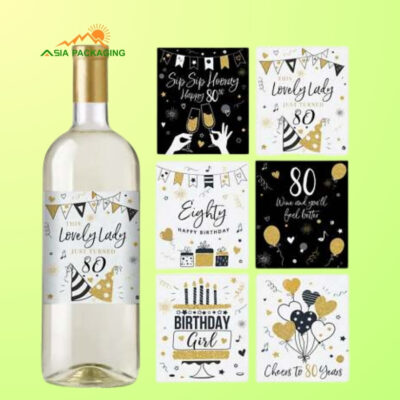 50+ Mẫu Tem Rượu, In Tem Nhãn Rượu Vang, Nhập Khẩu Theo Yêu Cầu