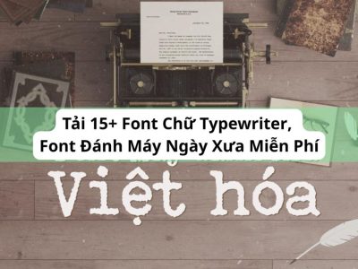 Tải về font Typewriter
